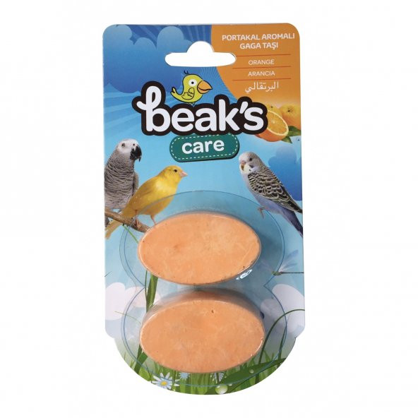 BEAKS Portakal Aromalı Gaga Taşı - İkili ürün görseli 1