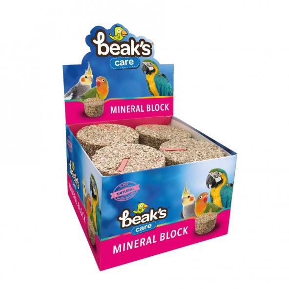 BEAKS Mineral Block Büyük Gaga Taşı - Tekli ürün görseli 1