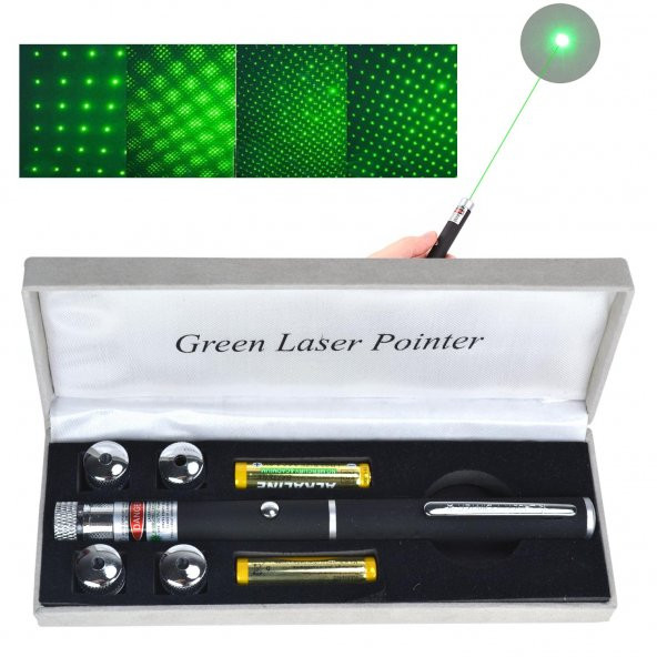 GREEN YEŞİL KALEM TİPİ LAZER POİNTER - Resim 3