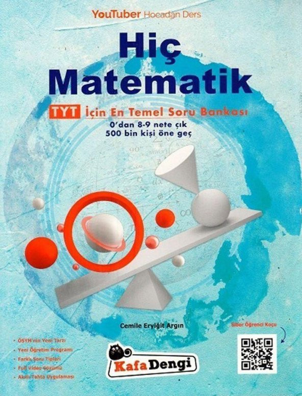 Kafadengi Tyt Hiç Matematik Soru Bankası 2023 ürün görseli 1