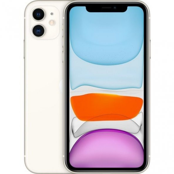 iPhone 11 64GB Cep Telefonu Beyaz Aksesuarsız - Resim 2