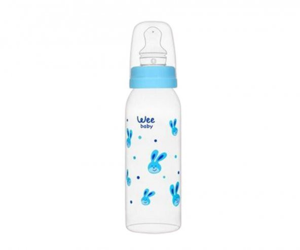 Wee Baby PP Biberon 250ml / Mavi ürün görseli 1