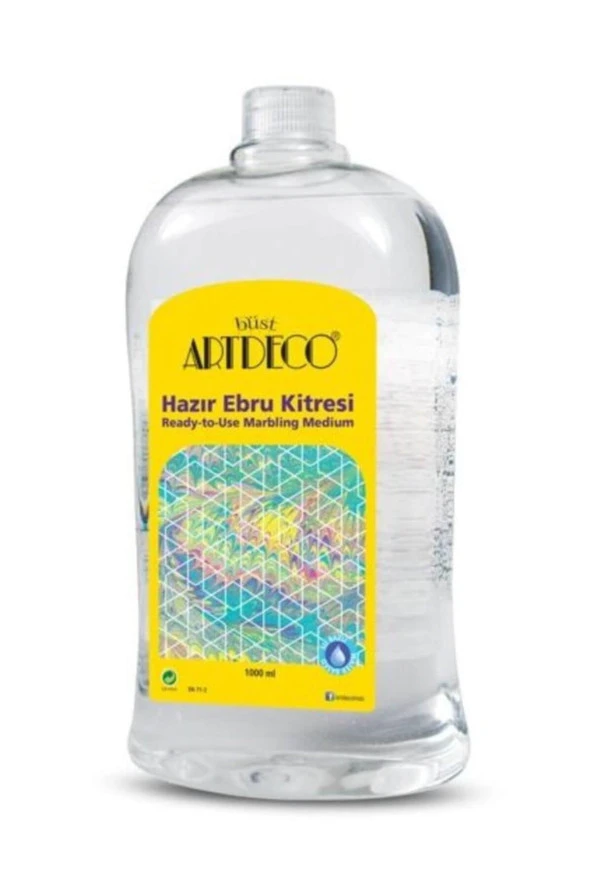 Artdeco Ebru Kitresi Hazır 1000 ML Y-015M-1000 ürün görseli 1