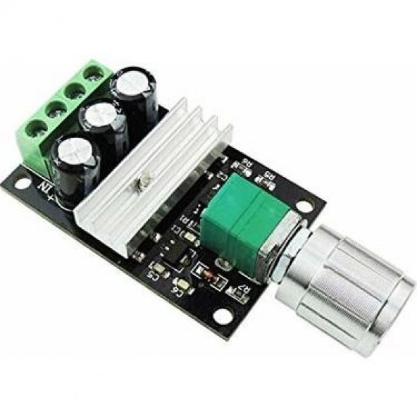 3-28V 3A DC Motor PWM Hız Kontrol Kartı ürün görseli 1