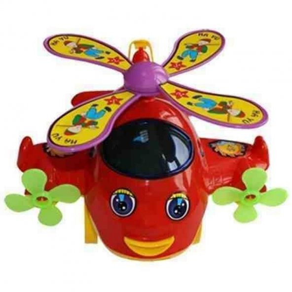 Oyuncak Sopalı Sesli Tombul Helikopter - Resim 2