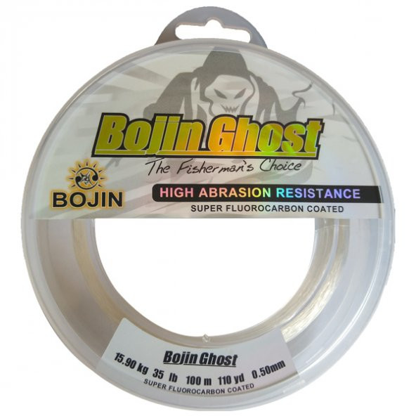 Bojin Ghost Fluorocarbon Misina 100 mt 0.30 mm - Resim 2