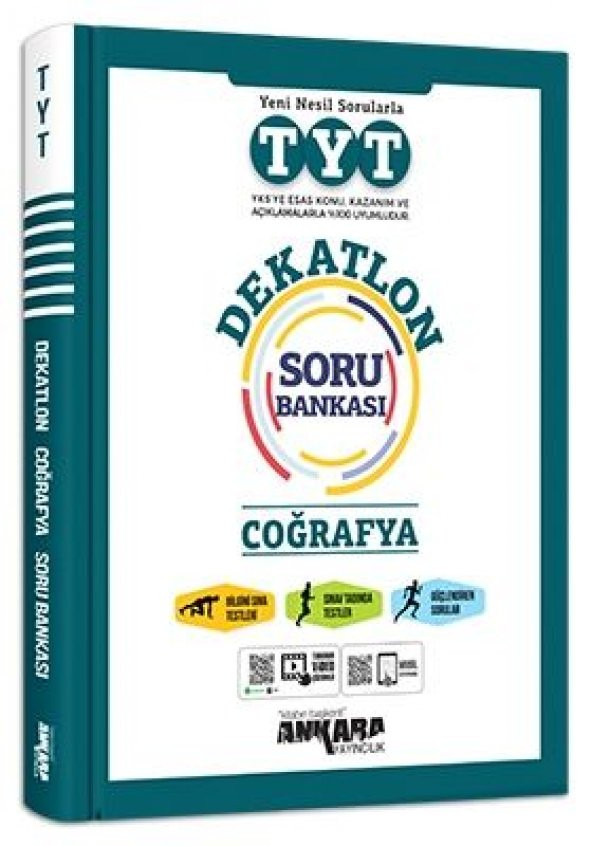 ANKARA TYT DEKATLON COĞRAFYA SORU BANKASI ürün görseli 1