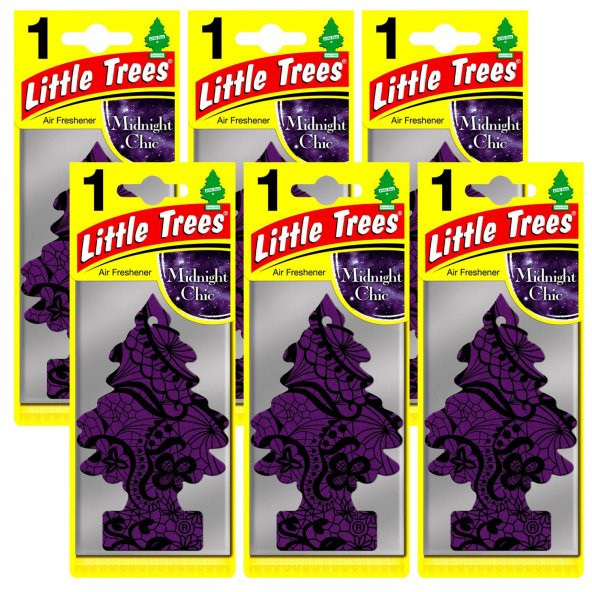 Little Trees Midnight Chic Asma Oto Kokusu 6 Adet ürün görseli 1