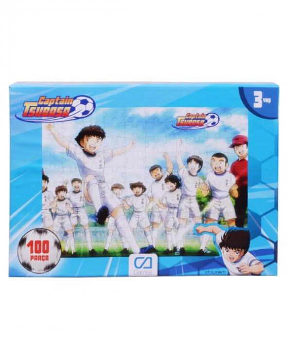 Kaptan Tsubasa 100 Parça Çocuk Puzzle 5091 ürün görseli 1