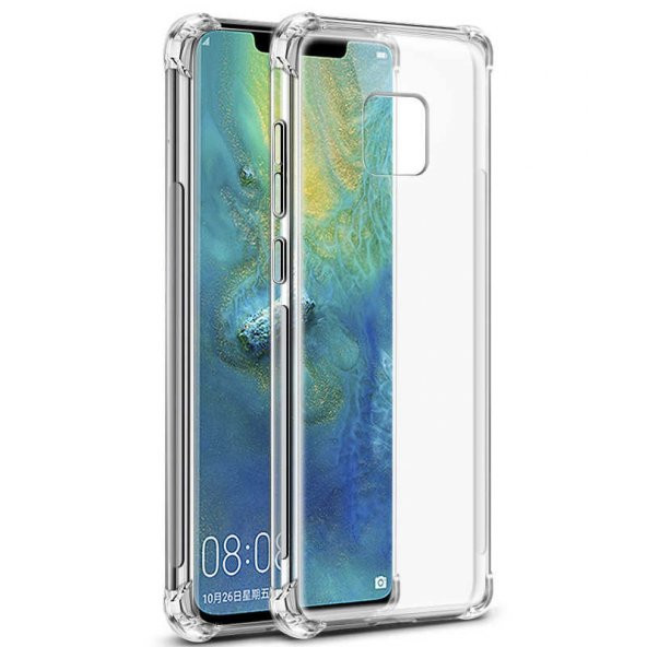Huawei Mate 20 Pro Kılıf Zore Nitro Anti Shock Silikon ürün görseli 1