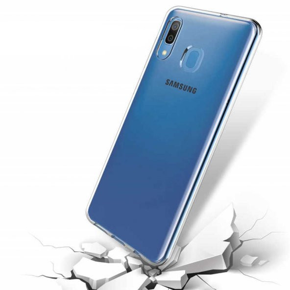 Galaxy A30 Kılıf Zore Süper Silikon - Resim 2