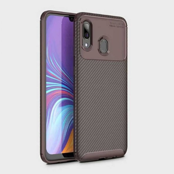 Galaxy A20 Kılıf Zore Negro Silikon - Resim 5