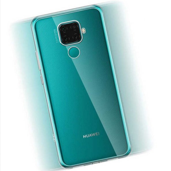Huawei Mate 30 Lite Kılıf Zore Süper Silikon - Resim 2