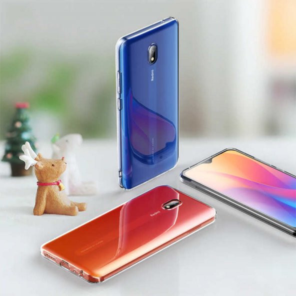 Xiaomi Redmi 8A Kılıf Zore Süper Silikon - Resim 2