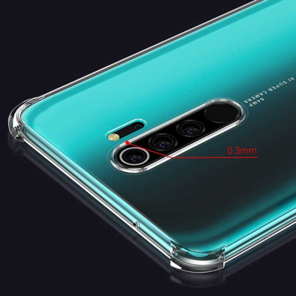 Xiaomi Redmi Note 8 Pro Kılıf Zore Nitro Anti Shock Silikon ürün görseli 1