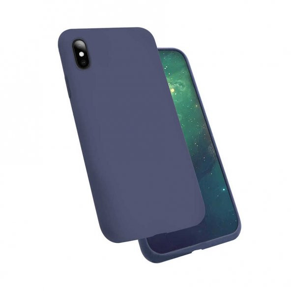 Apple iPhone X Kılıf Zore Silk Silikon - Resim 4