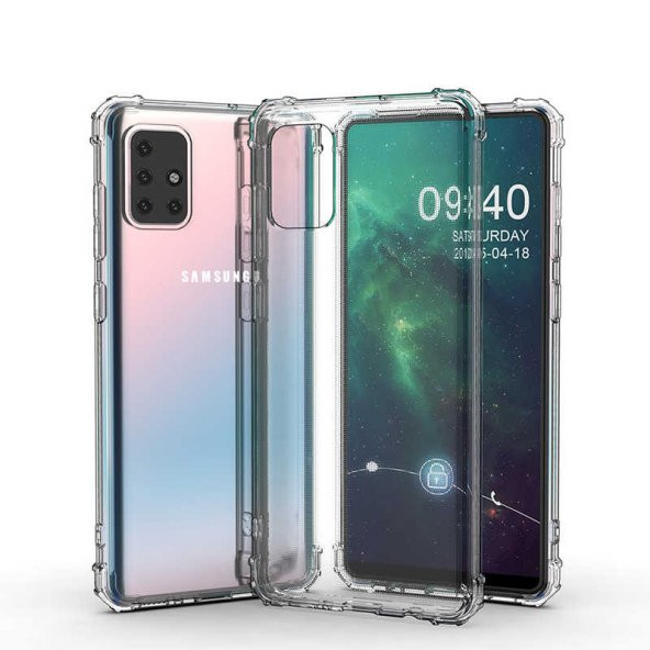 Galaxy A71 Kılıf Zore Nitro Anti Shock Silikon ürün görseli 1