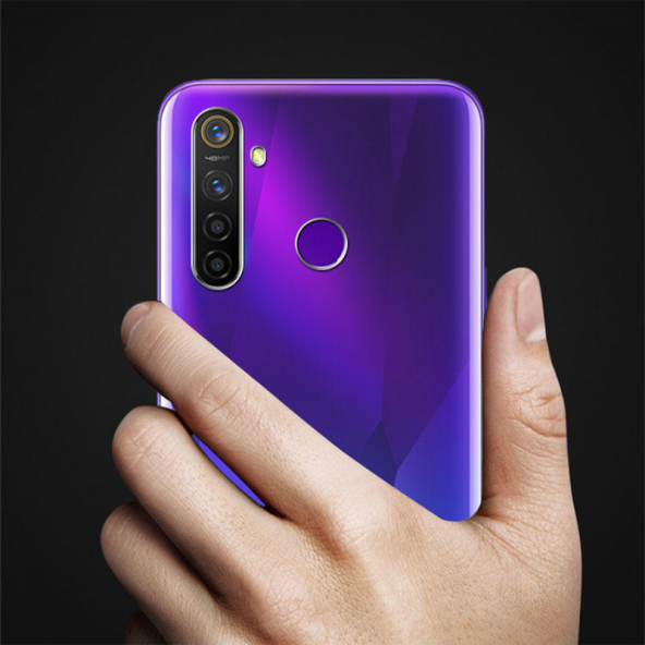 Realme 5 Pro Kılıf Zore Süper Silikon - Resim 3