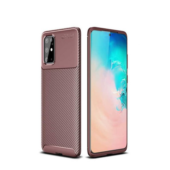 Galaxy S20 Plus Kılıf Zore Negro Silikon - Resim 5