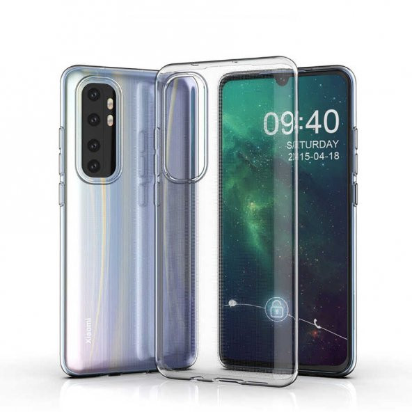 Xiaomi Mi Note 10 Lite Kılıf Zore Süper Silikon - Resim 3