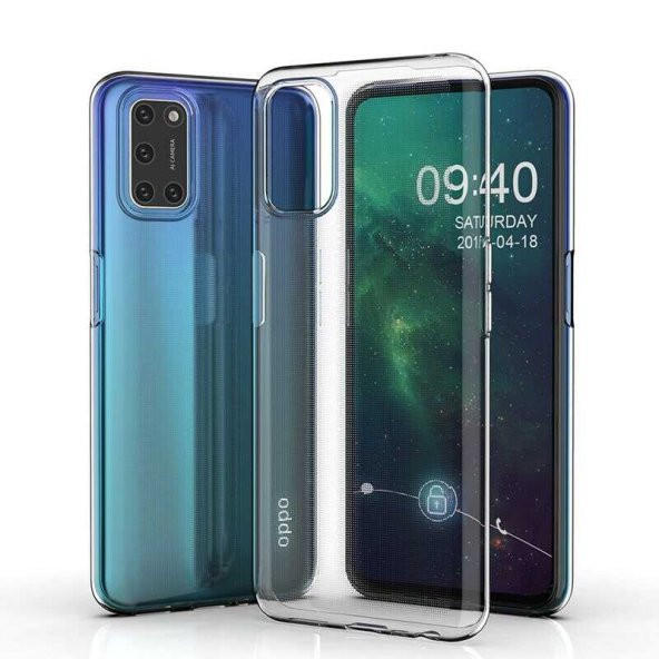 Oppo A92 Kılıf Zore Süper Silikon - Resim 5