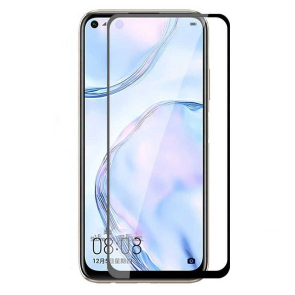 Huawei P40 Lite Zore Kenarları Kırılmaya Dayanıklı Cam Ekran Koruyucu ürün görseli 1
