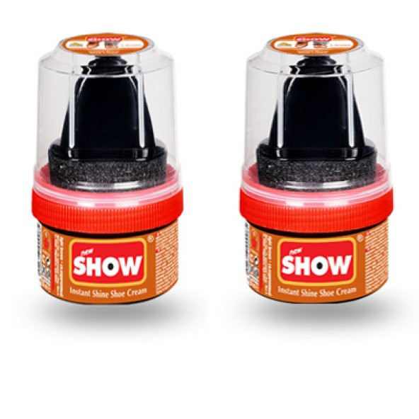 AÇIK KAHVE 2 ADET SHOW AYAKKABI BOYASI 50 ML ürün görseli 1