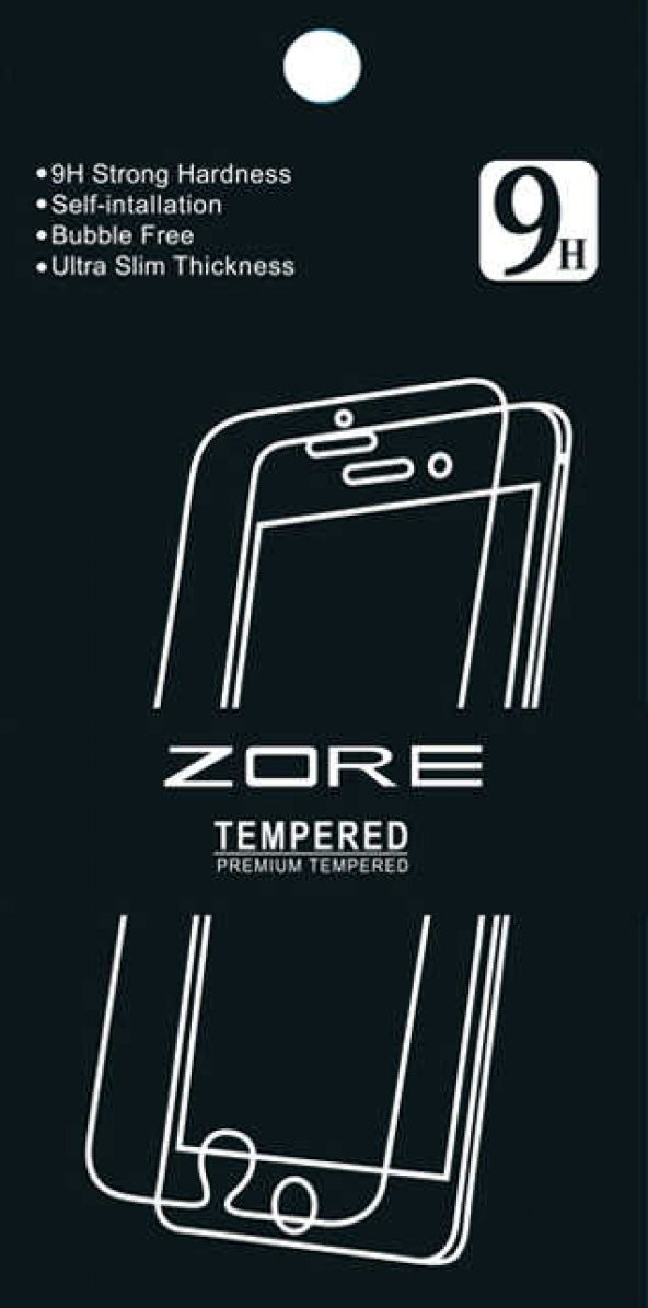 General Mobile 8  Temperli Cam Ekran Koruyucu ürün görseli 1
