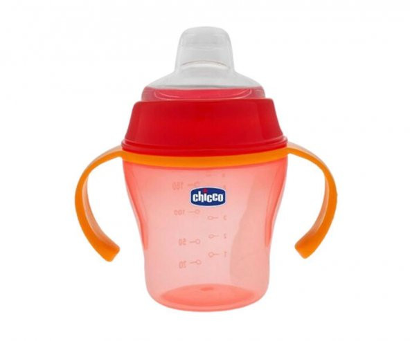 Chicco Yumuşak Bardak 6 ay+ Kırmızı ürün görseli 1