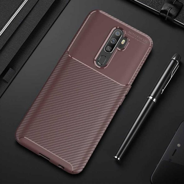 Oppo A9 2020 Kılıf  Evastore Negro Silikon ürün görseli 1