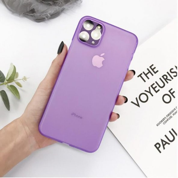 Apple iPhone 11 Pro Max Kılıf  Evastore Eko PP Kapak - Resim 5