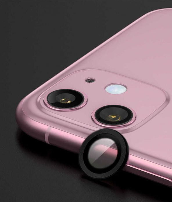 Apple iPhone 11 CL-01 Kamera Lens Koruyucu - Resim 4