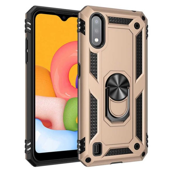 Galaxy A01 Kılıf  Evastore Vega Silikon - Resim 3