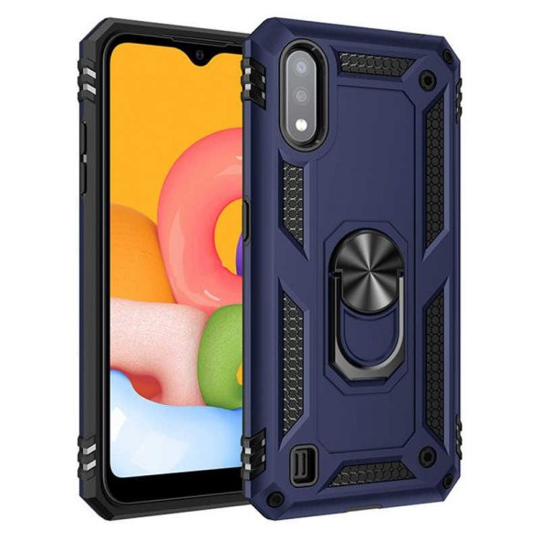 Galaxy A01 Kılıf  Evastore Vega Silikon - Resim 4