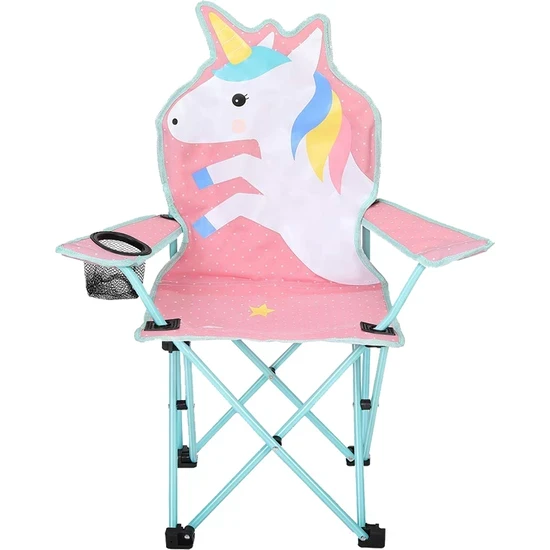 Caribbo 3274 Unicorn Çocuk Kamp Sandalyesi ürün görseli 1