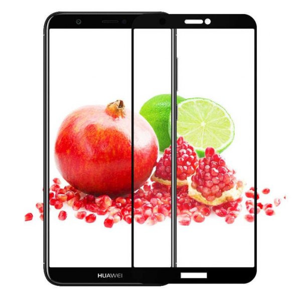 Huawei Y7 2018  Evastore Kenarları Kırılmaya Dayanıklı Cam Ekran Koruyucu ürün görseli 1