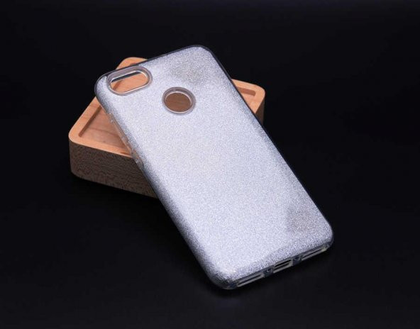 Huawei Y7 2018 Kılıf  Evastore Shining Silikon - Resim 3