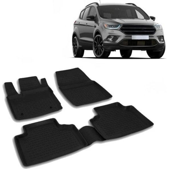 Ford Kuga 4D Havuzlu Paspas 2008-2019 ürün görseli 1