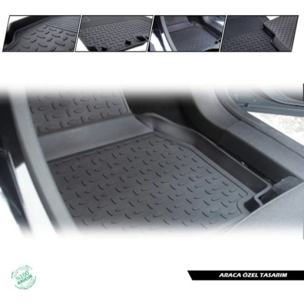 Ford Kuga 4D Havuzlu Paspas 2008-2019 - Resim 2