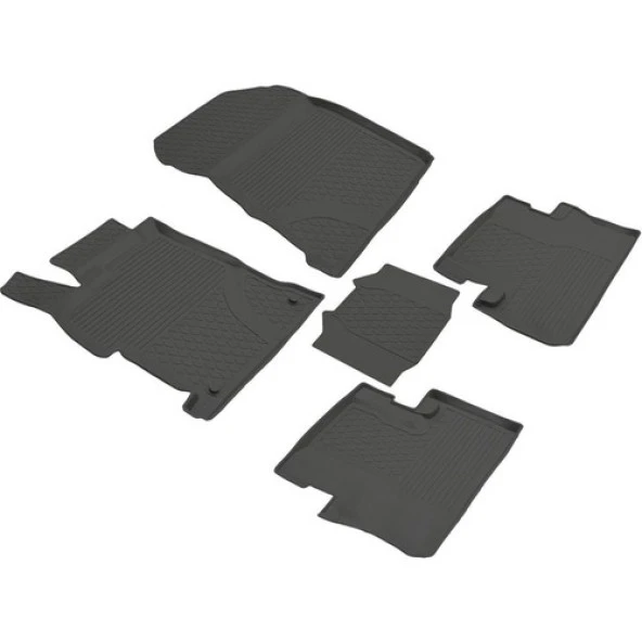 Honda Civic Sedan 2012-2015 REFREF 4D Havuzlu Kauçuk Paspas ürün görseli 1