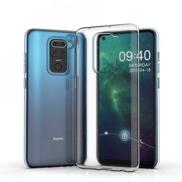 Xiaomi Redmi Note 9 Kılıf Zore Süper Silikon - Resim 2