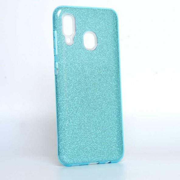 Galaxy A20 Kılıf  Evastore Shining Silikon - Resim 5