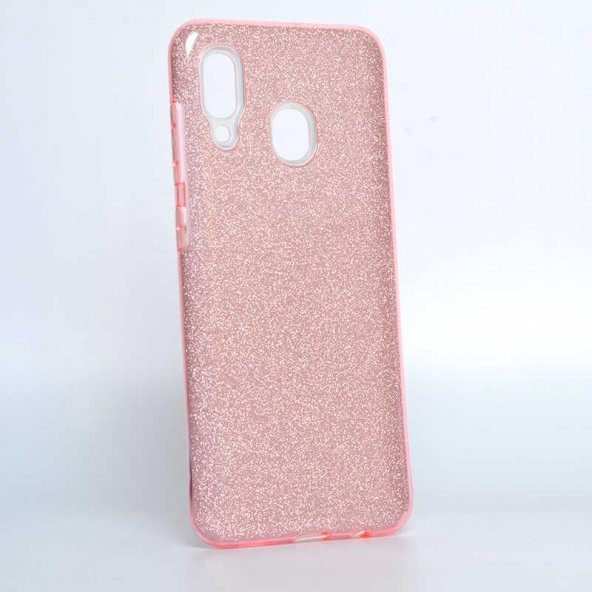 Galaxy A30 Kılıf  Evastore Shining Silikon - Resim 3