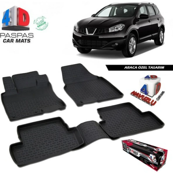 Nissan Qashqai REFREF 4D Havuzlu Paspas 2007-2014 Arası ürün görseli 1