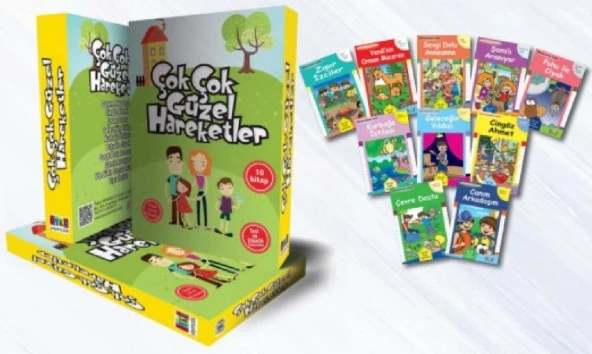 Öykü Yayıncılık 3. Sınıf Çok Çok Güzel Hareketler 10 Kitap ürün görseli 1