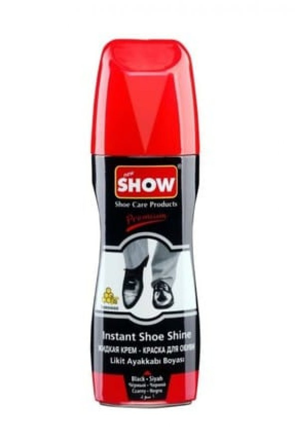 2 ADET SİYAH LİKİT BOYA SHOW 75 GR ürün görseli 1