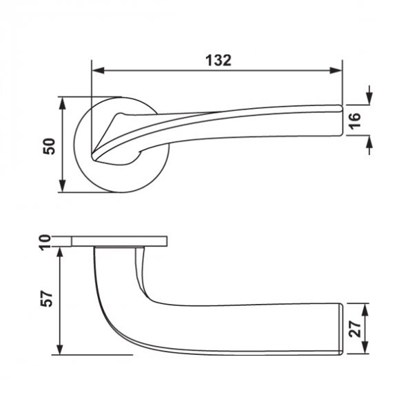 HAFELE MASTER Kol seti (barelli) antrasit - Resim 2