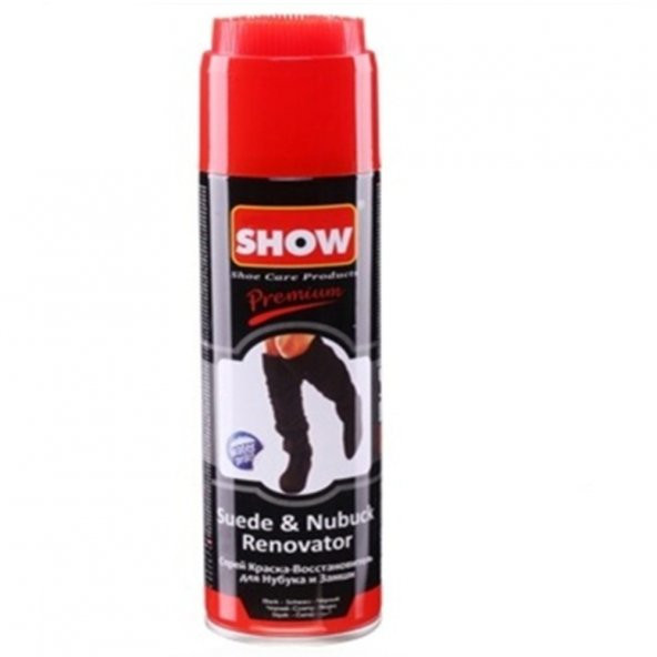 SİYAH SHOW SÜET NUBUK SPREY BOYA 250 ML ürün görseli 1