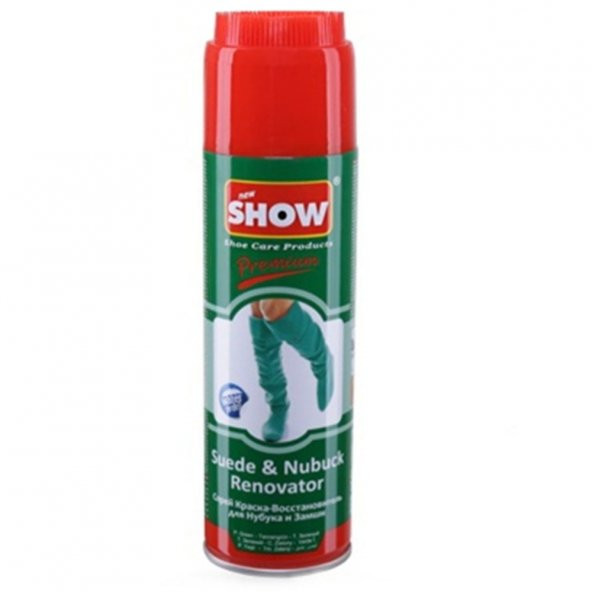 KOYU YEŞİL SHOW SÜET NUBUK SPREY BOYA 250 ML ürün görseli 1