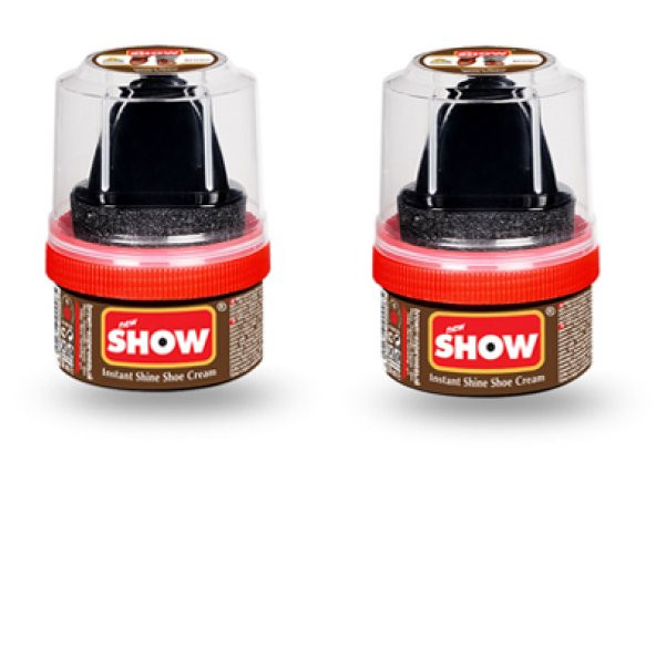 KOYU KAHVE RENGİ AYAKKABI BOYASI SHOW 50 ML ürün görseli 1